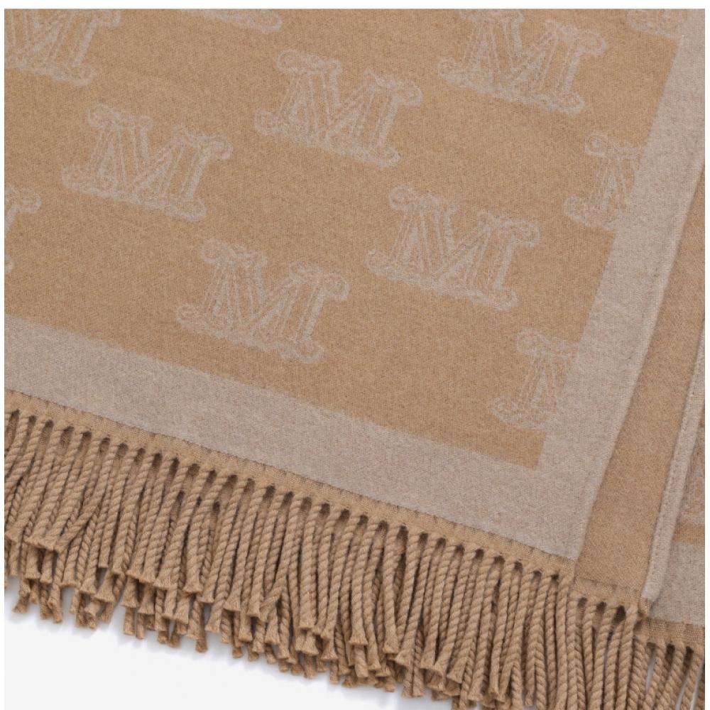 Max Mara 2424736091600 007 Frine Frine Jacquard M MonograM Fringe Poncho woMen S Cape