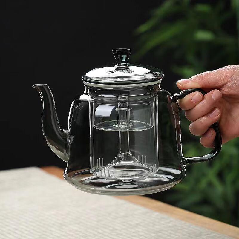 Heat-Resistant Glass Teapot