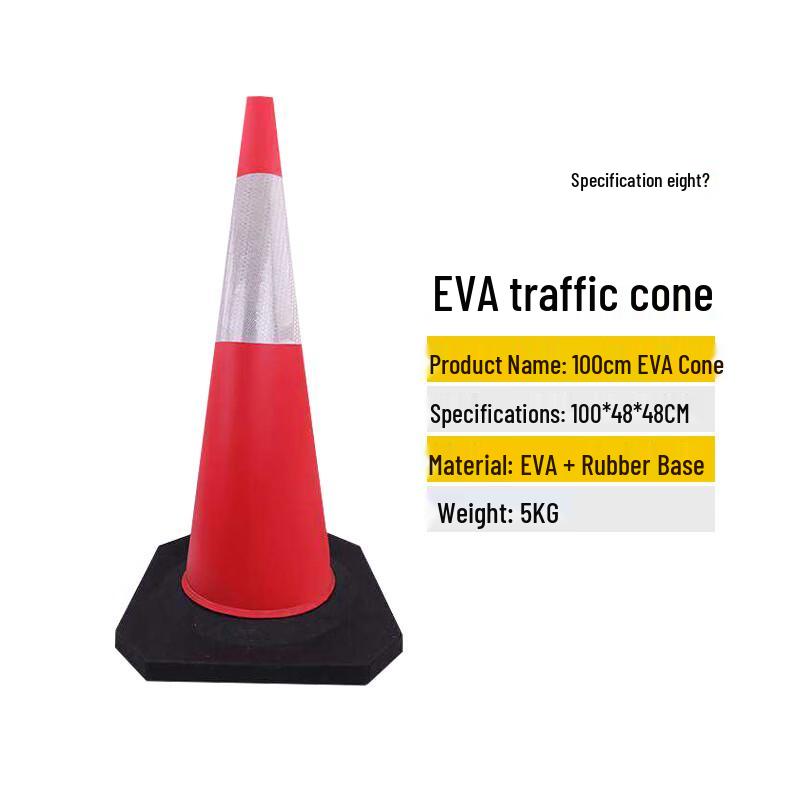 Reflective Rubber EVA Traffic Cone