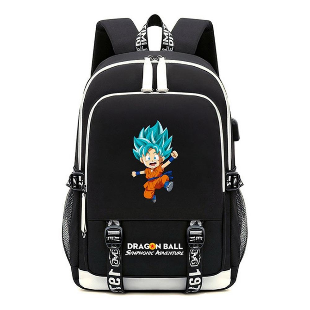 Dragon Ball Sun Wukong School Bag Animation Peripheral Male and Female Students Leisure Backpack Charging Computer Backpack