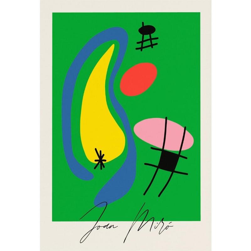 

Известный художник Жоан Миро Произведение искусства Сюрреализм Абстрактный Ретро Постер Холст Картины Настенное искусство Картинки Домашний декор 21cm×30cm NoFrame