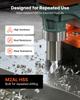 VEVOR Annular Cutter Set, 6 pcs Weldon Shank Mag Drill Bits Kit, 50.8 mm Cutting Depth,6.35 mm to 14.28 mm Cutting Diameter, HSS