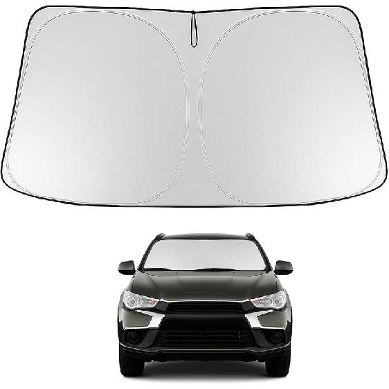 Proadsy 2025 Upgrade Front Windshield Sun Shade Foldable RAV4 Sunshade Protector Fit -2025 RAV-4 SUV Crossover, TRD Off-Road, LE XLE Premium Limited