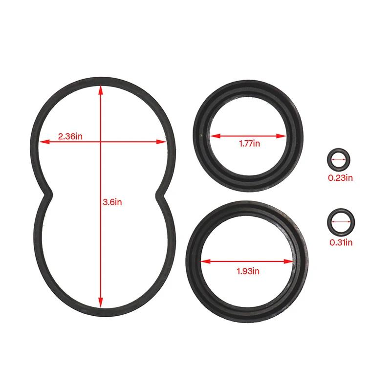 5Pcs Car Hydroboost Seal Repair Kit Universal for Chevy GMC Dodge Chrysler Ford 2771004 Rubber Accessories