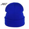 Outdoor Sports Winter Hat Unisex Solid Color Knit Beanies, Classic Slouchy Skull Cap for Winter, Soft Thermal Casual Warm Headwear Men