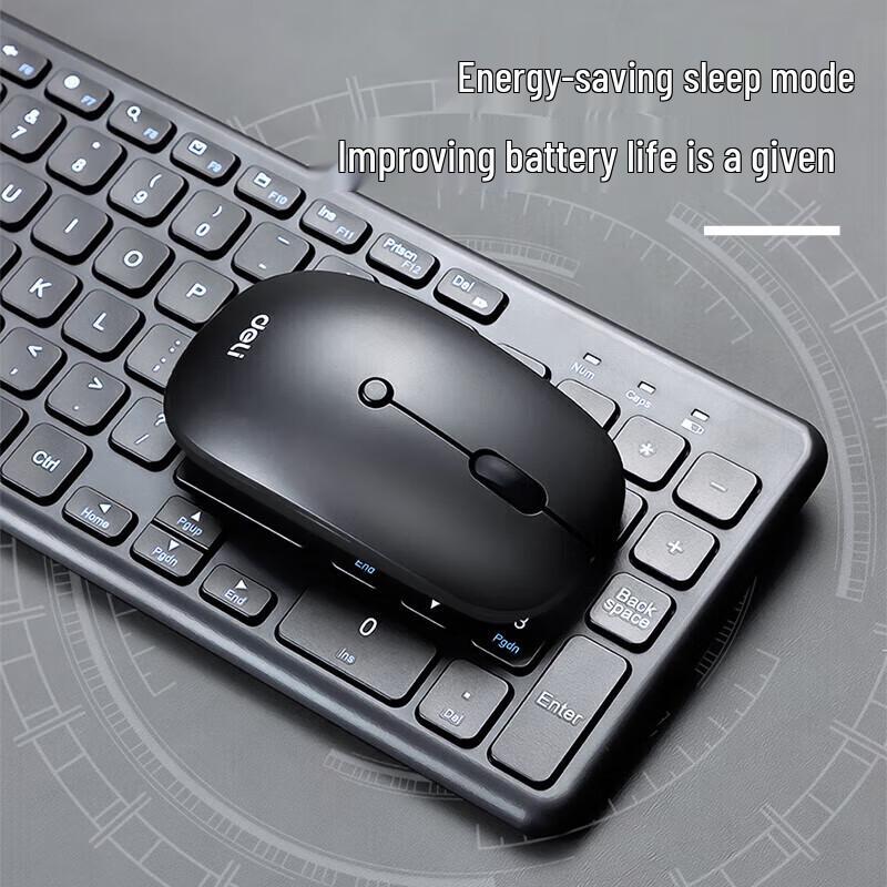 Deli LN400-B Wireless Keyboard and Mouse Combo