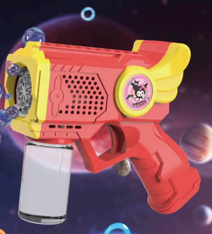 Children's Astronaut Bubble Gun - Automatic Gatling Bubble Machine Toy