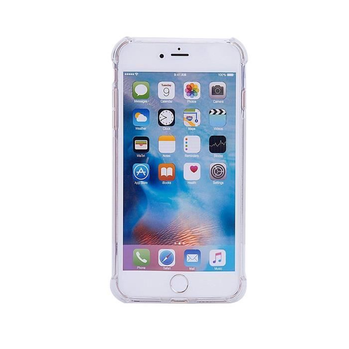 Case - INECK - iPhone 6/6s - Transparent Silicone - Shockproof Protection - Flexibility