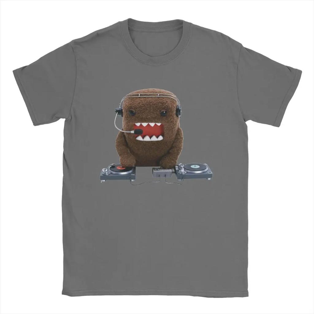 Men's T-Shirts DJ Domo Kun Doll Amazing 100% Cotton Tee Shirt Short Sleeve T Shirt Crewneck Clothes Unique