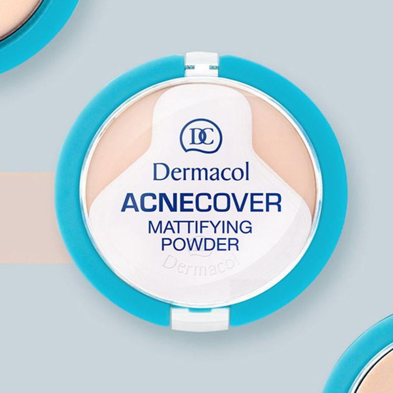 DERMACOL Mattifying Tea Tree Powder Pact 11g Porcelain