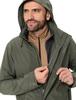 VAUDE Мужская куртка Rosemoor 3 в 1 (46382) хаки
