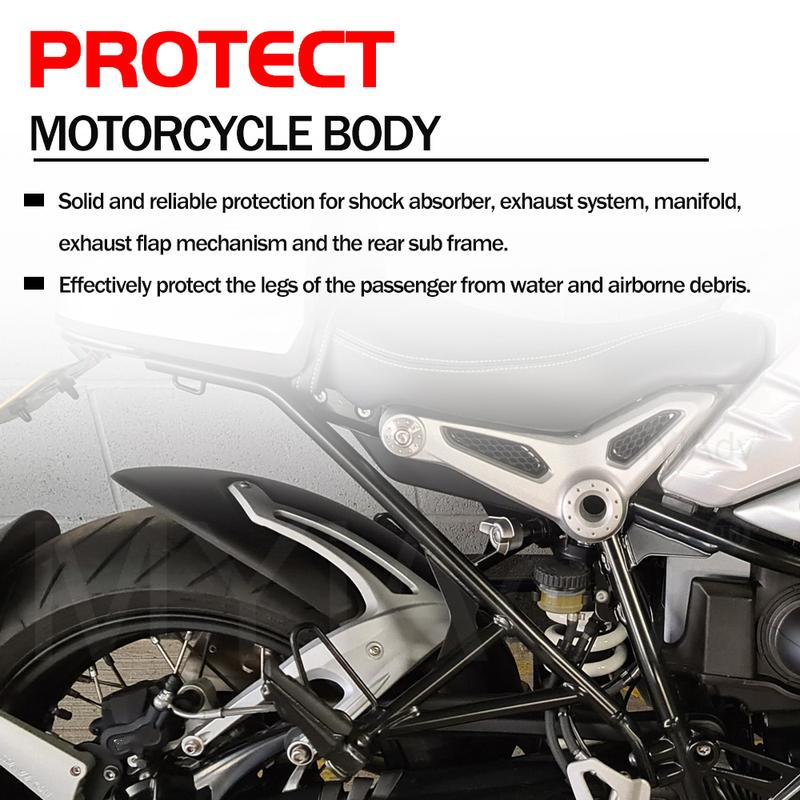 Pro BMW RNINET R nine T R9T Urban Pure Racer 2014-2024 Motocykl Blatník Kryt proti stříkající vodě Kryt pod kolo Příslušenství