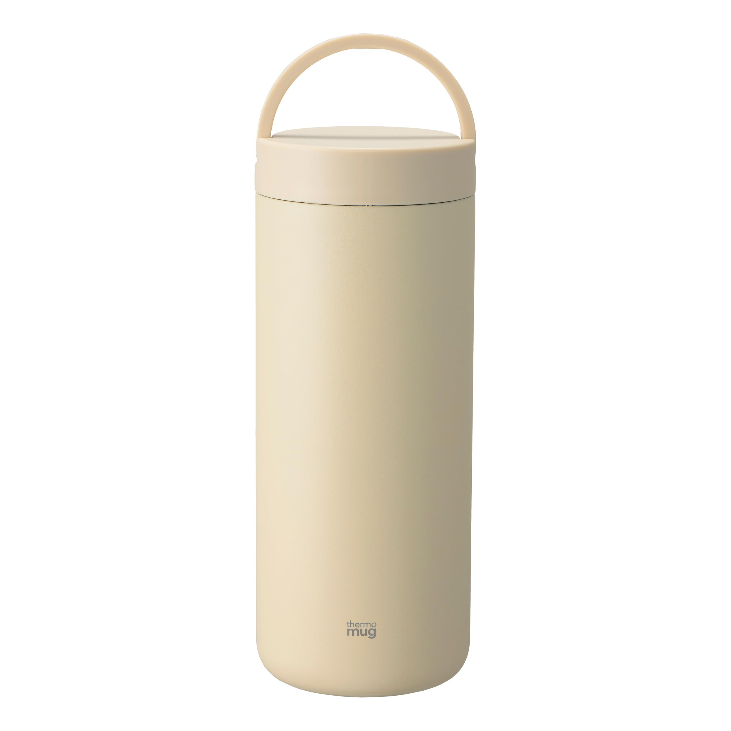 

Thermo Mug Stainless Steel Lantern Bottle, 600ml, Ivory, LB24-60 слоновая кость