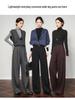 Genuine Slimming High-Waisted Wool Wide-Leg Pants - 2025 Autumn/Winter Loose Fit