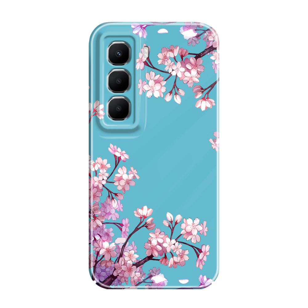 

Glamorous Flowers Phone Case For Infinix Hot 60 60I 40 30I 12 10 Note 50 30 Pro Plus Play 4G 5G Film Hard Cover infinix Hot 40