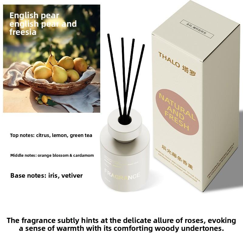 

Диффузор с ароматом гардении для дома, стойкий высококлассный парфюм для спальни, чудо для туалета, ароматизированное украшение для ванной комнаты English Pear and Freeland