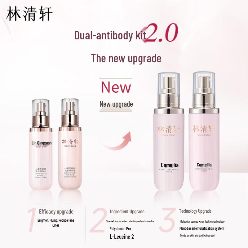 Lin Qing Xuan Camellia Revitalizing Skincare Gift Set