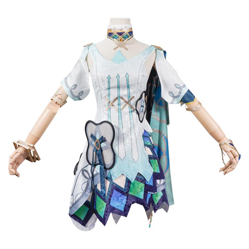 Faruzan Cosplay Costume   Uniform Wig Anime Chinese Style Halloween Costumes Game