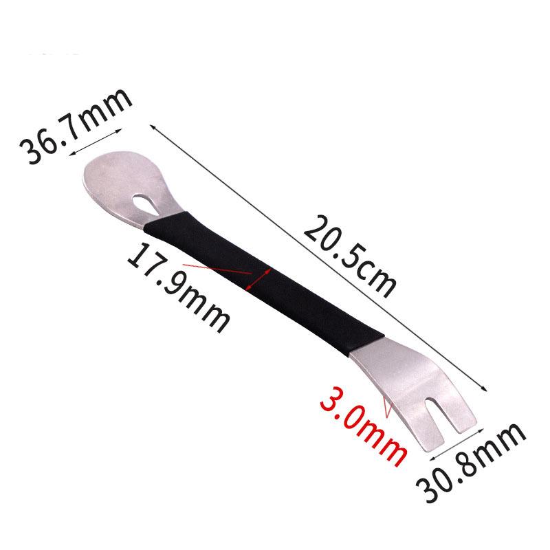Nástroj na demontáž obložení auta Nerezová ocel Odolná úroveň pro demontáž obložení se dvěma konci