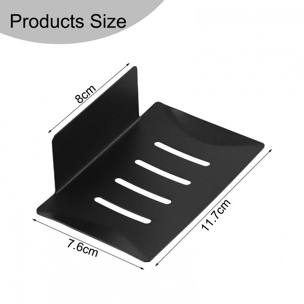 Soap Dish With Drainage Stainless Steel Soap Dish Wall-Mounted Soap Holder