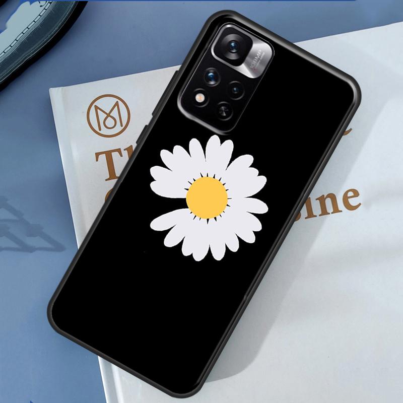 Daisy Flower Case For Xiaomi Redmi Note 14 13 11 9 10 12 Pro 9S 10S 11S 12S Redmi 10C 12C 13C 14C Cover