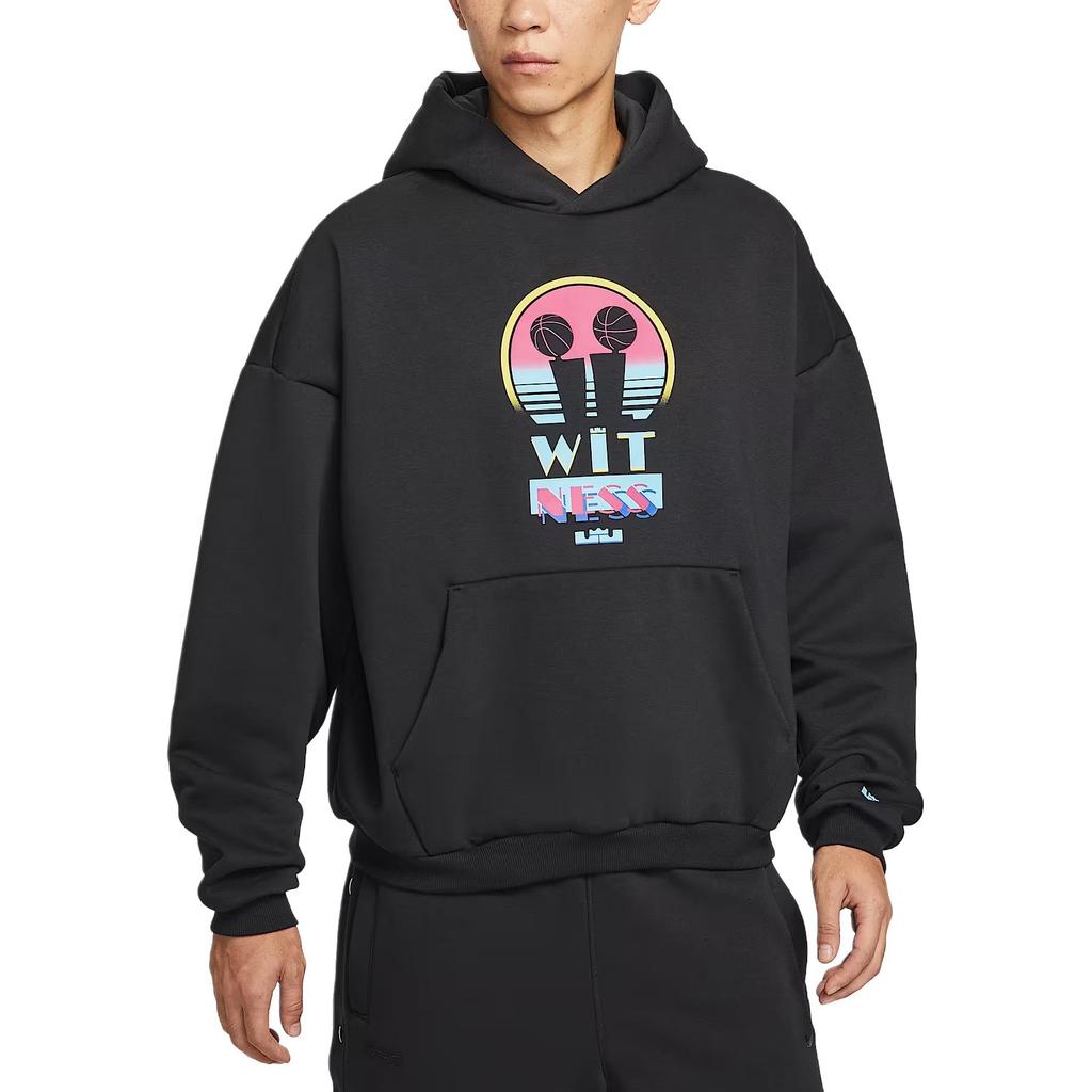 Nike Therma-FIT FW25 LeBron Standard Issue Miami Twice Fleece Basketball Hoodie Men hoodies IH8831-010