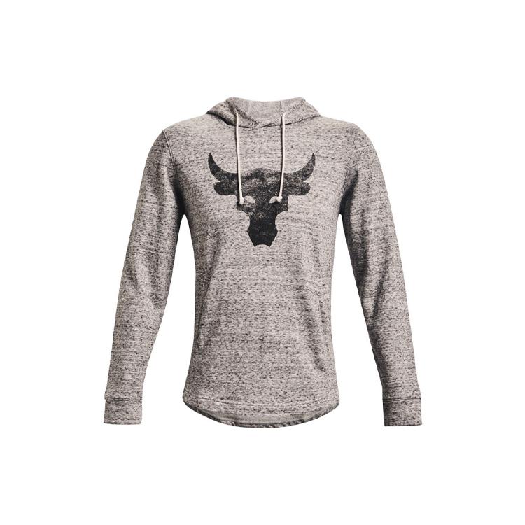 Under Armour Худи Project Мужские Серые С капюшоном Умеренный Обычный 1367107-112 XL