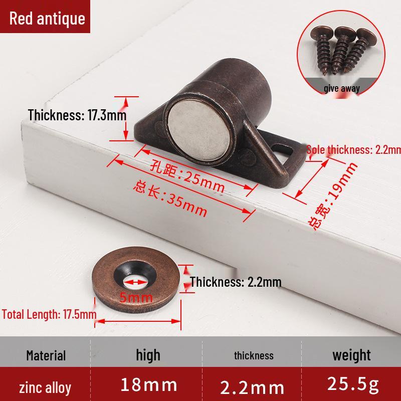 

Strong Magnetic Cabinet Door Bumper and Lock