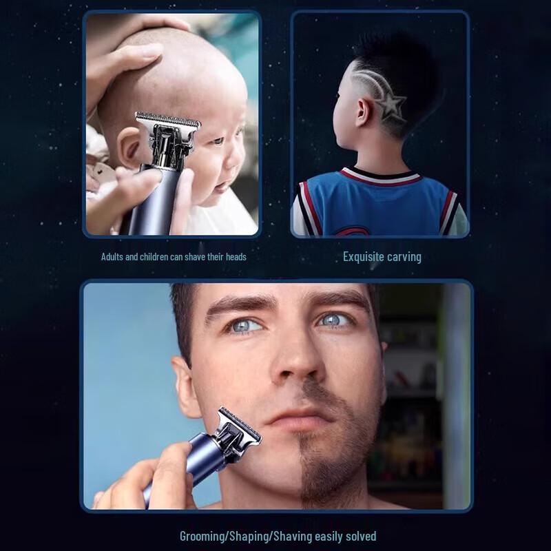 Miling Cordless Electric Hair Clipper with Digital Display