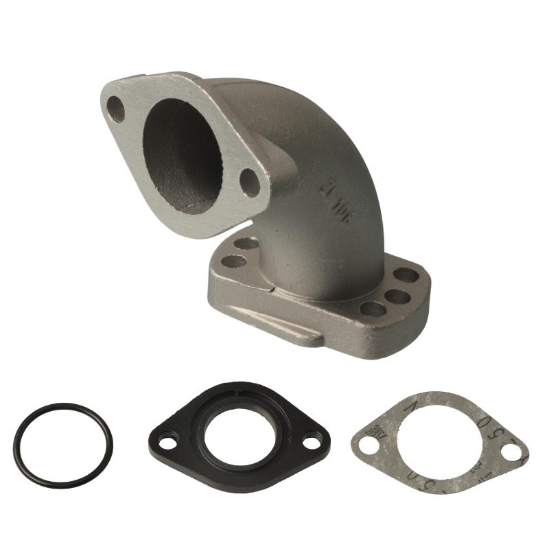 26mm 28mm Manifold ATV Adapter Intake Inlet Pipe For 125cc 140cc 150cc 160cc 200cc Motor Pit Bike Scooter Round Slide Carburetor