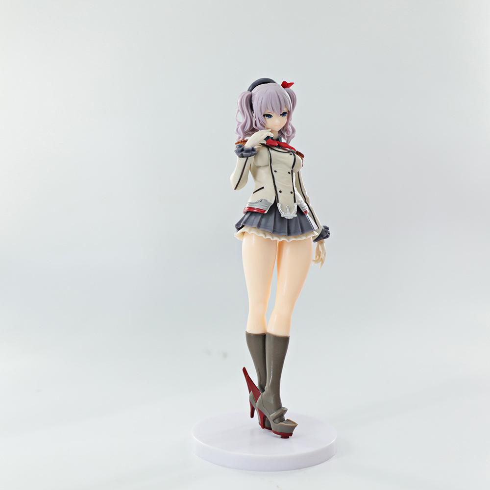 24CM Kantai Collection Figure Kan Colle Kashima Hibiki Azur Lane Anime Girl PVC Action Figure Toy Game Statue Model Doll