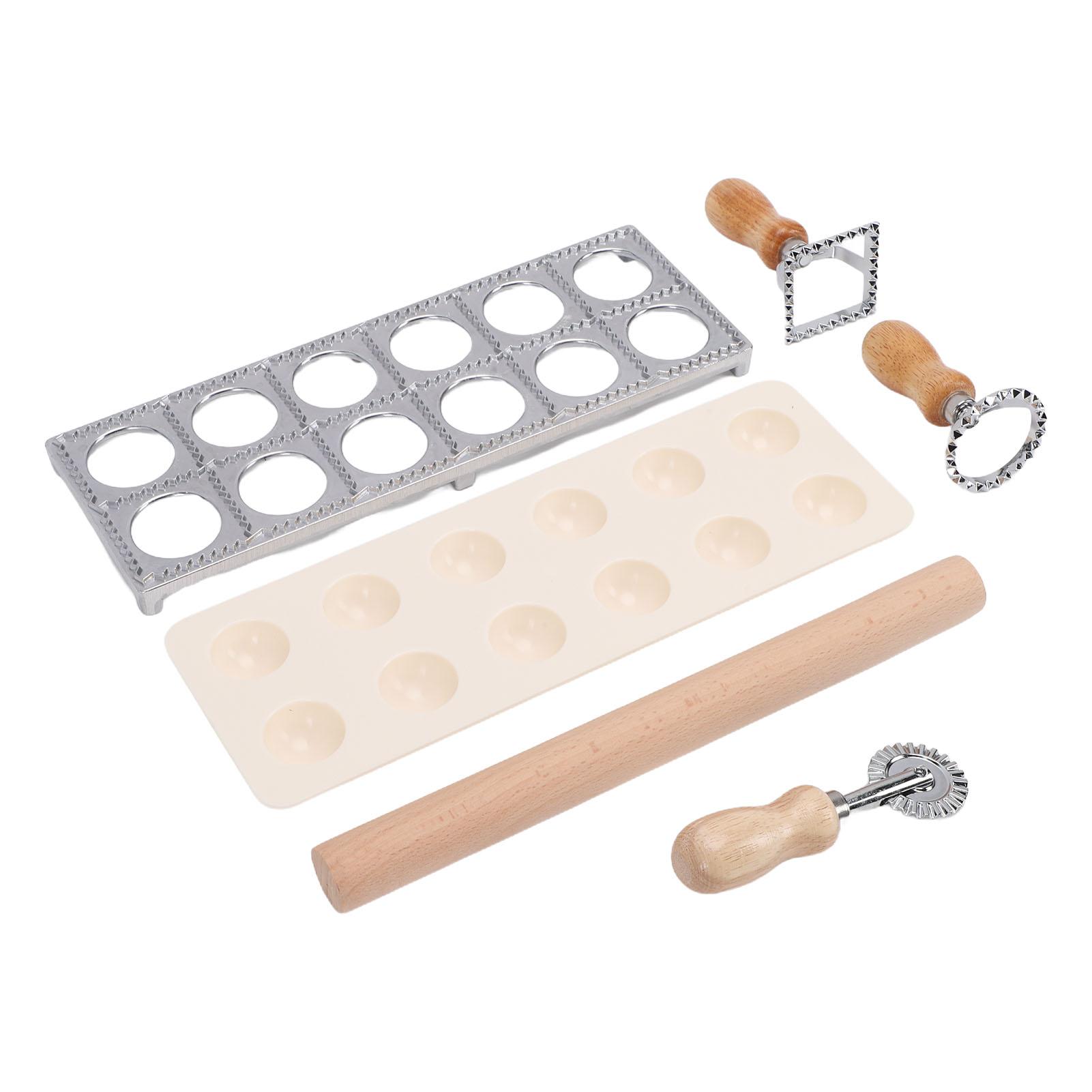 

Ravioli Maker Multifunctional Safe 12 Holes Ravioli Stamp Maker Cutter for Cooking