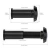 Massives Messing 2 Stück 14 mm Türspion Betrachter 180 Grad Weitwinkel HD Optische Glaslinse Schwerlast Privatsphäre Sicherheit Universal