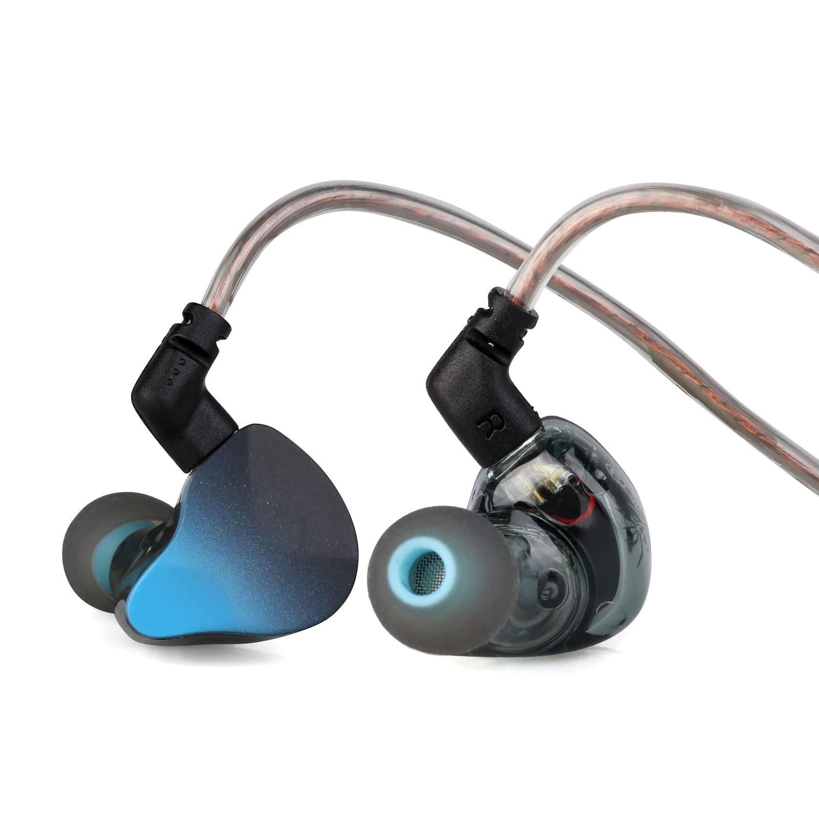 

LINSOUL Kiwi Ears Dolce 1DD Dynamic HiFi Earphones, Ergonomic Design, Re-cableable, 3.5mm Stereo Plug & 0.78mm 2-Pin Connector, Balanced Sound