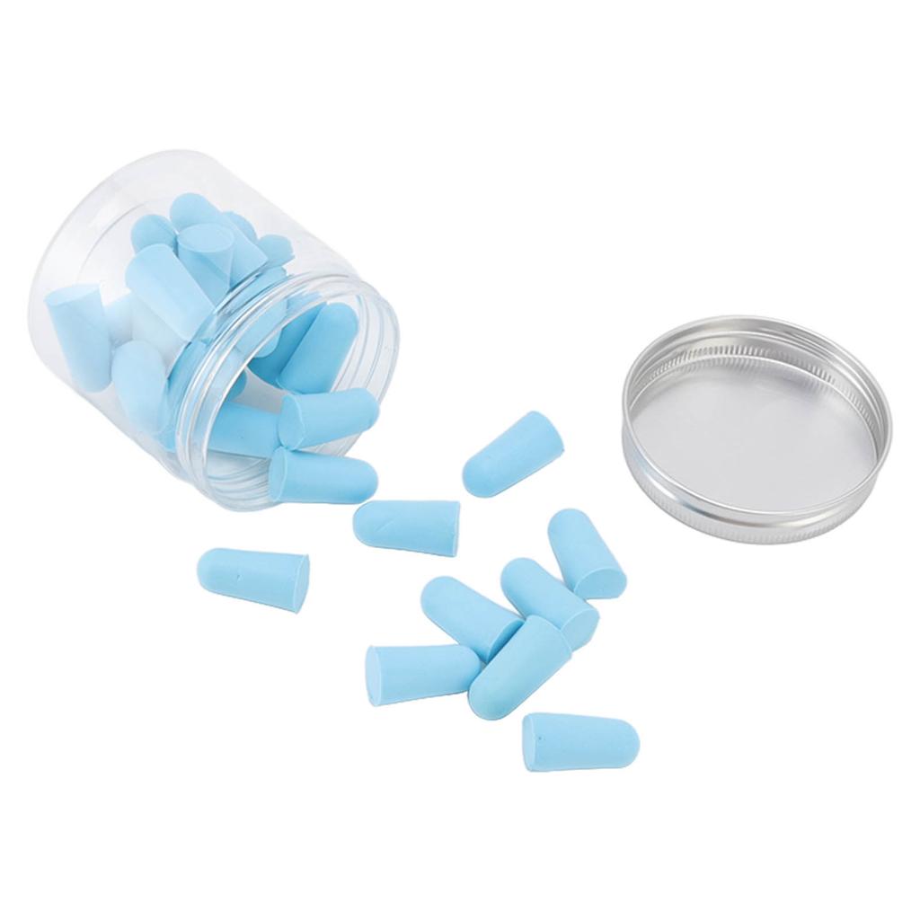 30 Buc Dopuri de Urechi pentru Dormit cu Anulare a Zgomotului Super Moi Burete Rebound Lent Dopuri de Urechi pentru Anularea Zgomotului