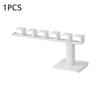 6 Hooks Hat Holder L Shaped Baseball Cap Storage Rack Wall Mount Hat Belt Organizer Hooks Multi-function Storage Hanger