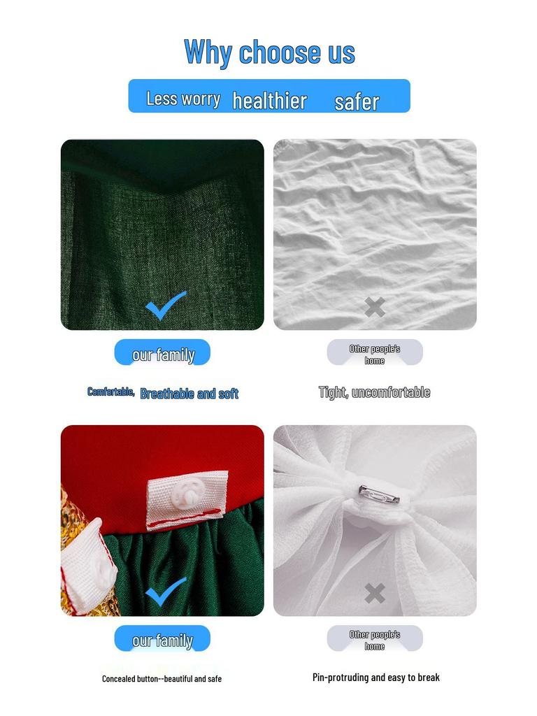 Pailletten Prinzessinnenkleid für Mädchen - Weihnachtsfeier & Feiertags-Aufführungsoutfit