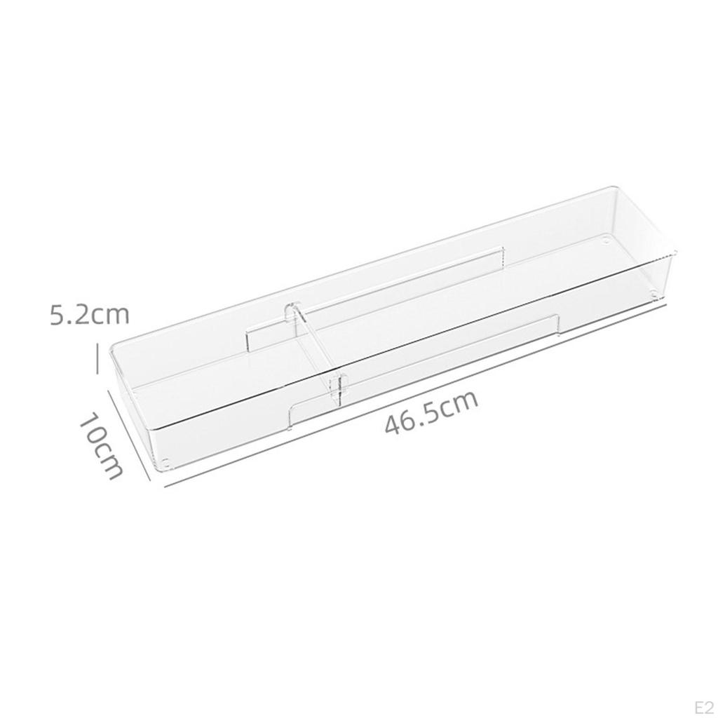 Acrylic Utensil Storage Solution for Kitchen And Office Organization