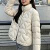 Down jacket women's short winter women's clothing Jiangnan wind warm duck down jacket Pinghu new large size