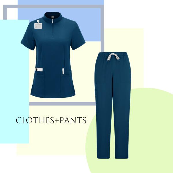 Surgical Scrubs: Short Sleeve Dental & Salon Medical Suit