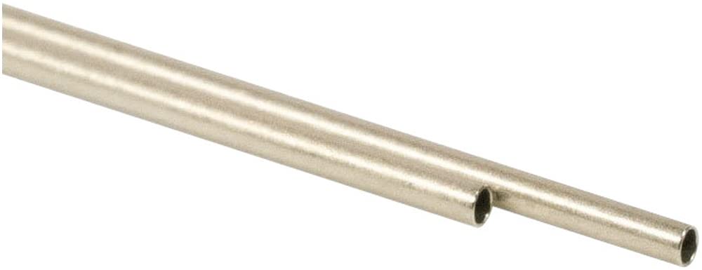 Albion Alloys Nickel Silver x 305mm Pack of Hobby AALNST05 Extra-Fine Pipe, 0.5 0.3mm, Long, 2, Material,