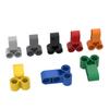 Verkauf Bausteine 32557 Pin-Verbinder Senkrecht Doppel 3L Steine Sammlungen Großpackung Modulare Spielzeuge Für Technisches MOC DIY 1Stk