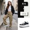 Suction film sole leather little white shoes women's 2025 autumn new thick-soled heightening sports board shoes versatile casual single shoes women