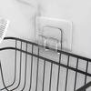 Klebehaken für Outdoor-Lichterketten-Clips, Transparente Starke Selbstklebende Haken für Zuhause, Badezimmer, Küche, Wandhaken