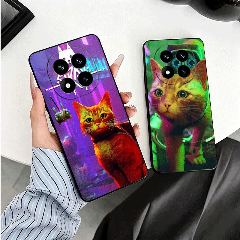 Stray Cat Game B-12 Soft Phone Case for Xiaomi Redmi Note 12 13 14 15 Pro Plus 11 12S 11S 11T 10 4G Black Cover Back Shell