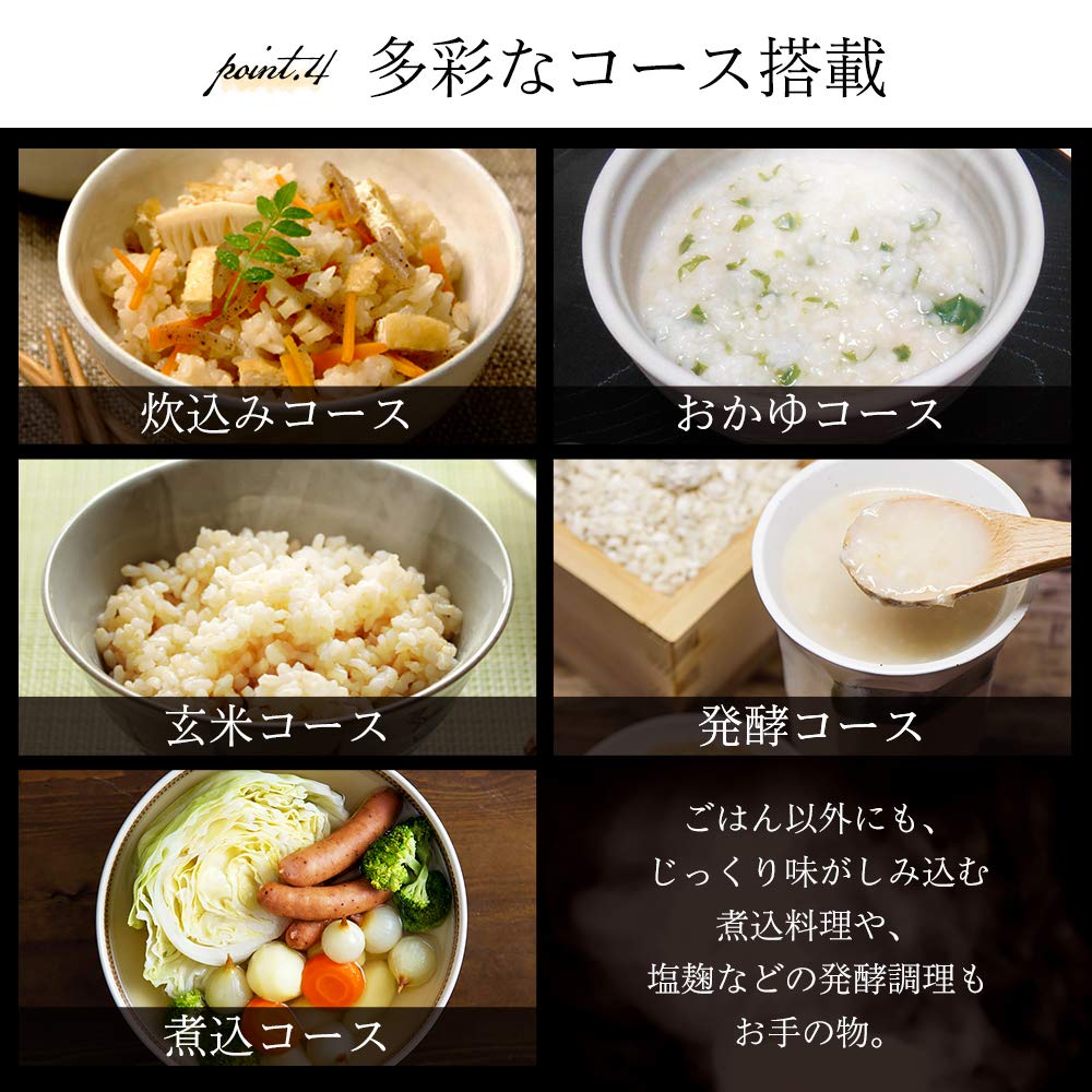 Iris Ohyama Rice for with cooking White RC-MD30 Cooker, 3-cup capacity, single-person households, brand-specific function,