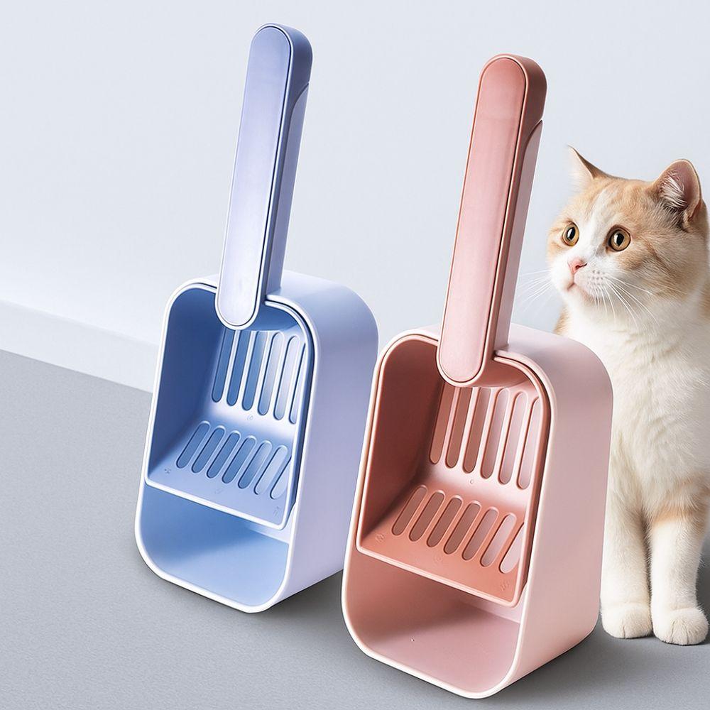 Large Capacity Cat Litter Scoop Plastic Pets Litter Shovel Pet Poop Shovel  Cat Litter Box Cleaning