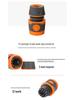 8-Function High-Pressure Garden & Car Wash Water Spray Nozzle