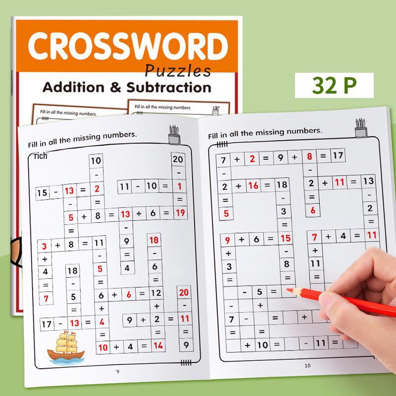 Cross-Border Digital Arithmetic Workbook: Fun Addition & Subtraction Practice