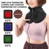 USB Heating Neck Warmer 3 Temp Levels Electric Scarf Soft Knit Fabric for Women Men Shoulder Wrap